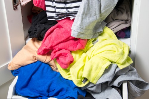 Staff assisting during an office clearance with accessibility considerations